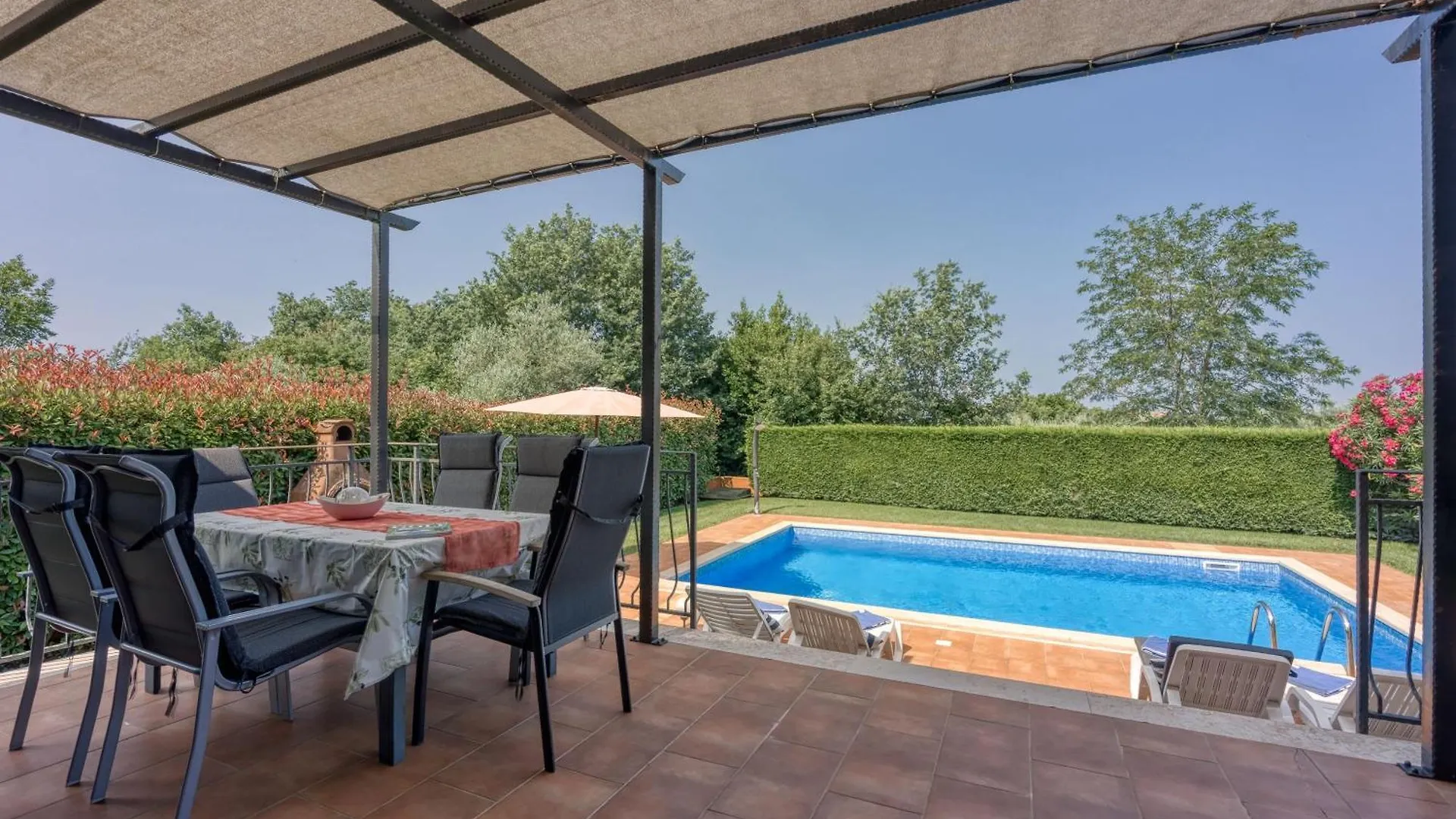 Apartment Villa Kristina With Pool - Happy Rentals Tar-Vabriga Croatia