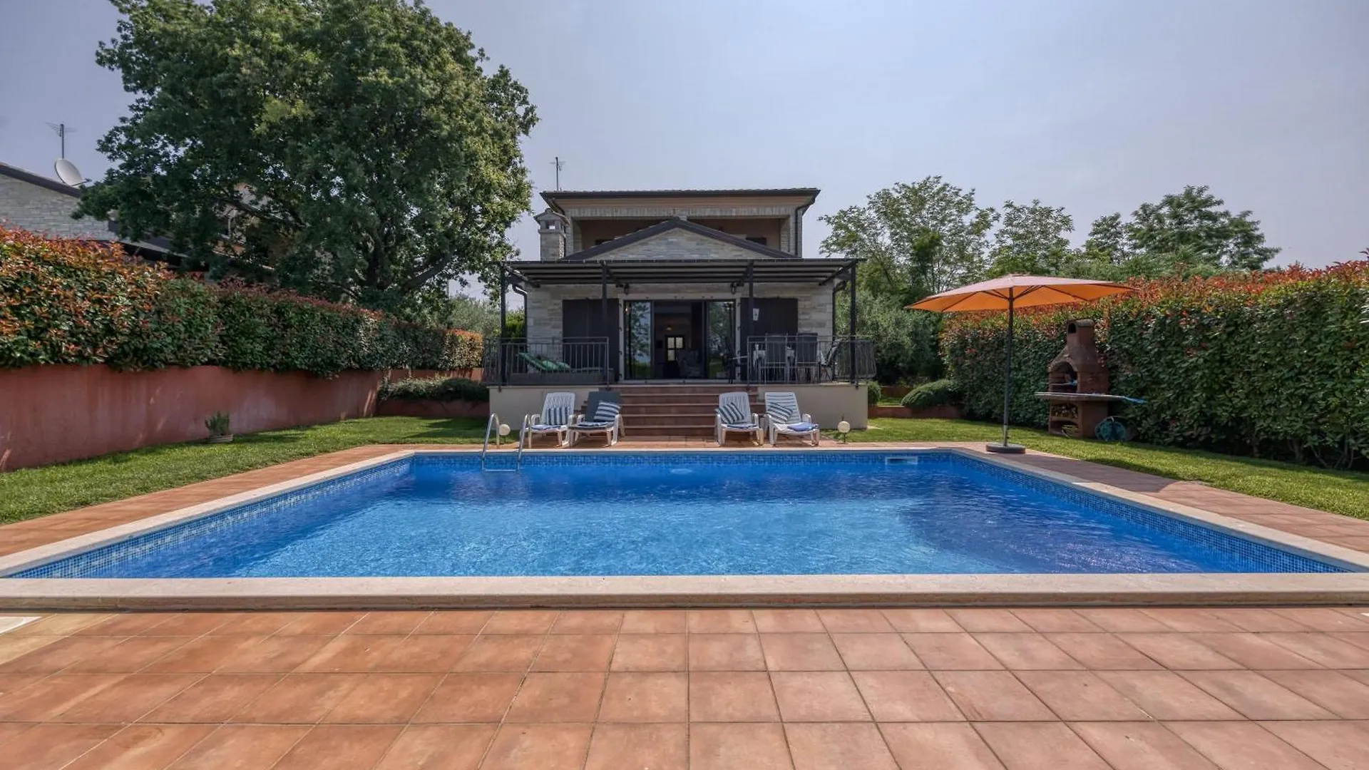 Apartment Villa Kristina With Pool - Happy Rentals Tar-Vabriga